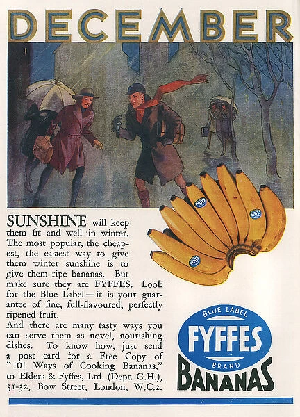 Advert  /  Fyffes Bananas