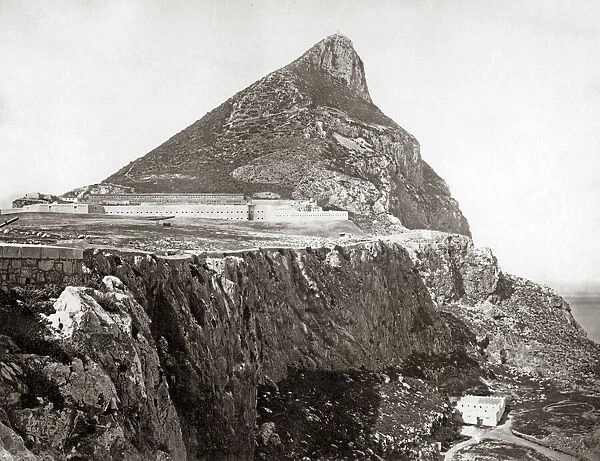 The Arsenal at Gibraltar, circa 1880s