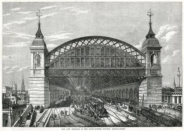 Cannon Street Station 1866