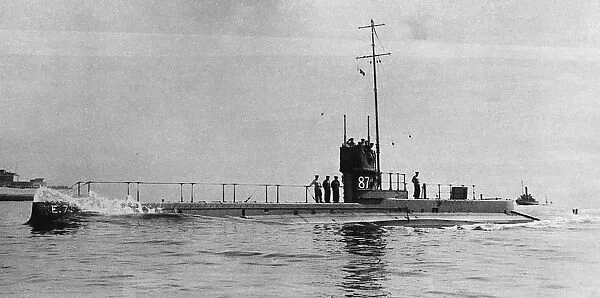 H. M. S. E7 submarine