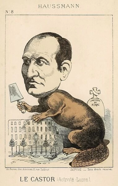 Haussmann  /  Caricature