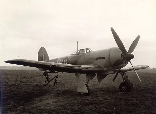 Hawker Typhoon IB, R8694, fitted with an annular radiator