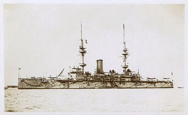 HMS Illustrious, Majestic class pre-dreadnought battleship