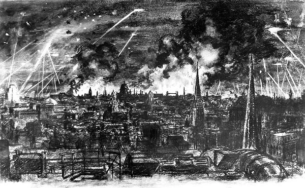 London during the Blitz; Second World War, 1940