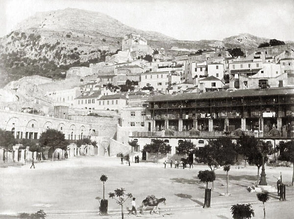 Military Barracks, Gibraltar, c. 1880