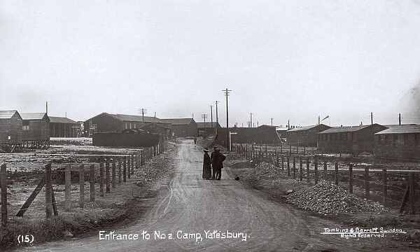 No. 2 Camp, Yatesbury, near Calne, Wiltshire, WW1