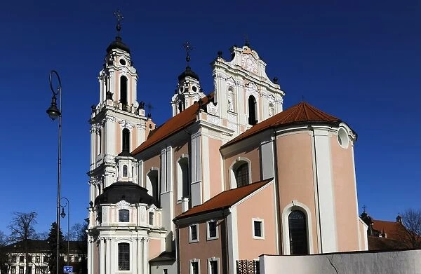 Saint Catherines Church, 18th century. Vilnius