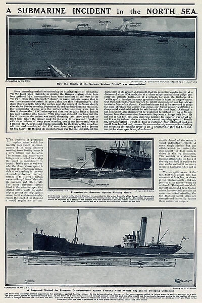 Submarine incident in North Sea by G. H. Davis