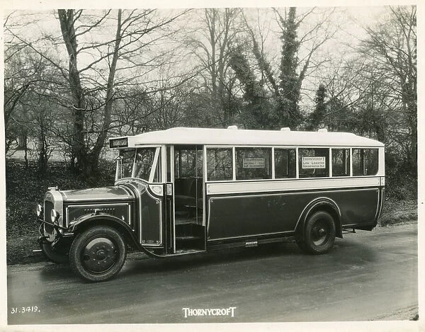 Thornycroft demonstration bus, Thanet