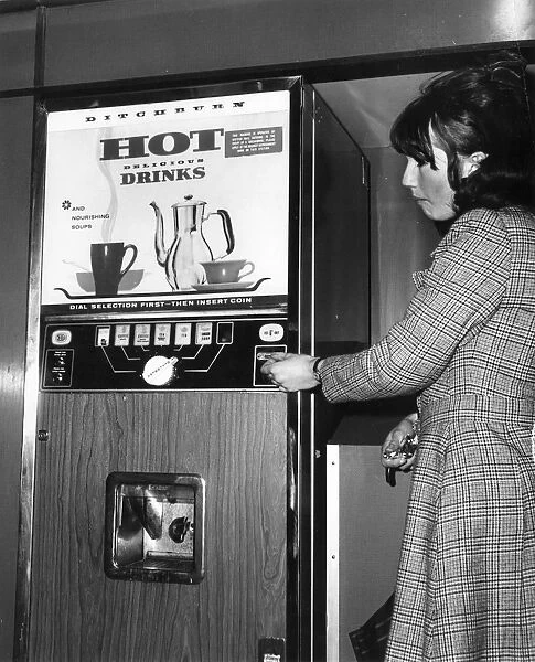 Vending machine 1960s or 1970s