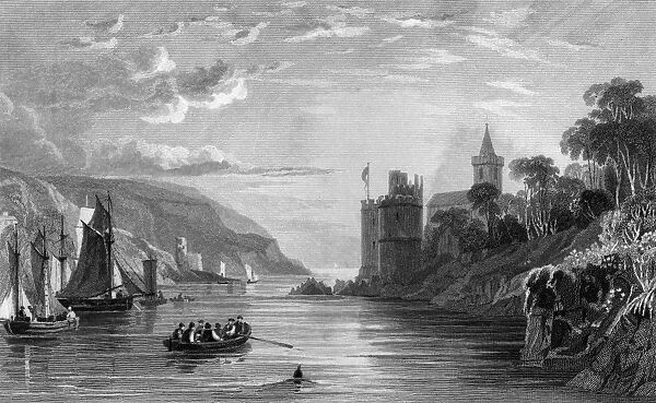 View of Dartmouth Castle and Harbour, Devon