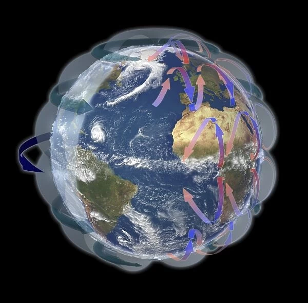Global winds, satellite-based diagram C016  /  3731