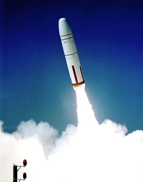 Trident missile test launch C016  /  6615