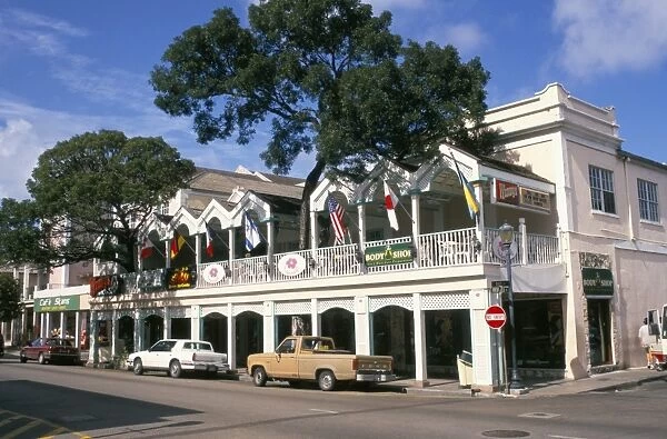 Main Street, Frederick Street, Nassau, Bahamas, West Indies, Central America