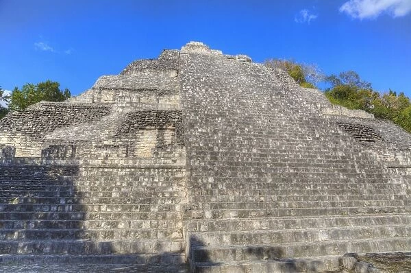 Structure IX, Becan, Mayan ruins, Campeche, Mexico, North America