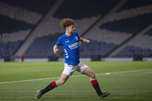 Thrilling Victory: Nathan Young-Coombes Scores the Game-Winning Goal for Rangers in the 2003 Scottish FA Youth Cup Final at Hampden Park