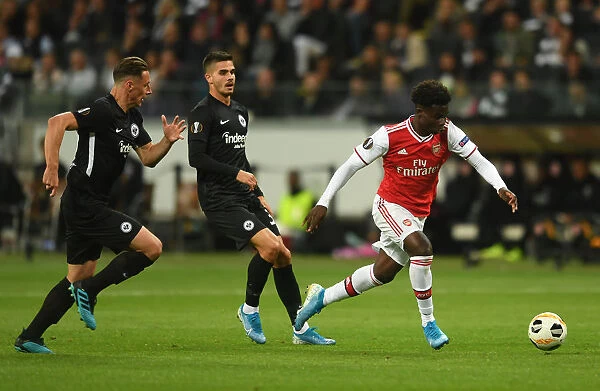 Bukayo Saka in Action: Arsenal vs. Eintracht Frankfurt, UEFA Europa League 2019-20