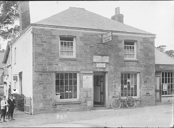 Post Office, Ladock, Cornwall. Early 1900s