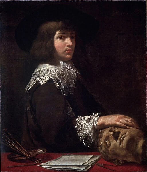 'Autoportrait'(Selfportrait) Peinture de Jean Daret (1615-1668) 1636 Musee de l Ermitage, Saint Petersbourg (Saint-Petersbourg)