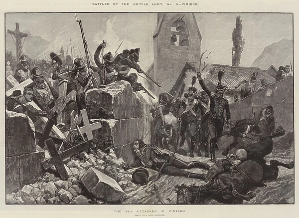 Battles of the British Army, Vimiero (engraving)