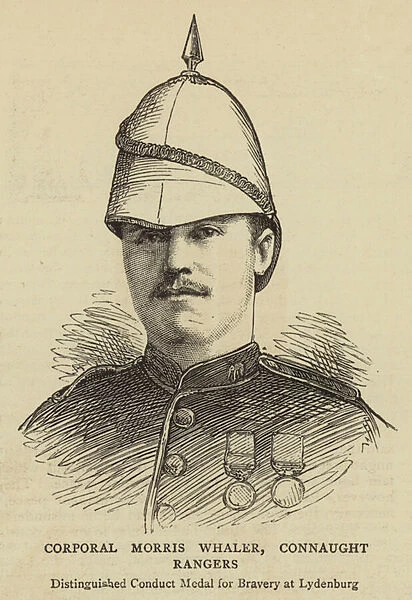 Corporal Morris Whaler, Connaught Rangers (engraving)