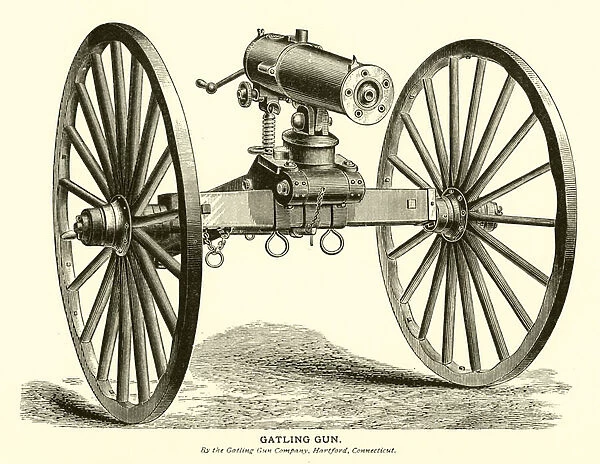 Gatling Gun (engraving)