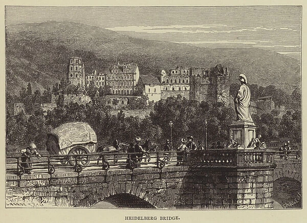Heidelberg Bridge (engraving)