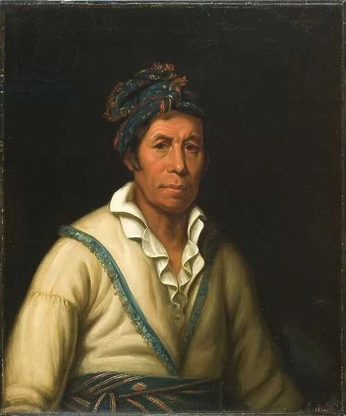 Tooan Tuh (Cherokee), 1832-33 (oil on canvas)