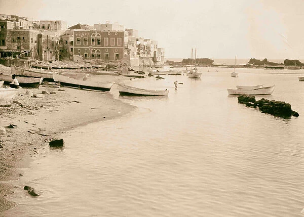 coast Tripoli El-Mina anchorage rock-bound harbour