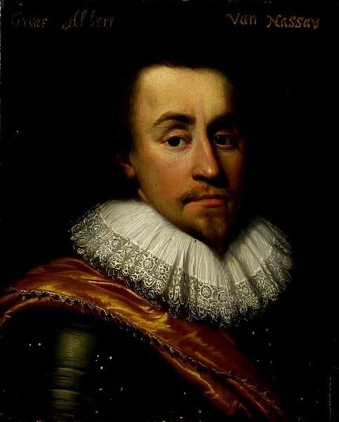 Portrait of Albert, Count of Nassau-Dillenburg, workshop of Jan Antonisz van Ravesteyn