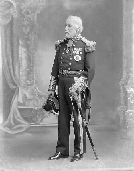 Admiral Sir Algernon Frederick Rous de Horsey KCB, c1910. Creator: Kirk & Sons of Cowes