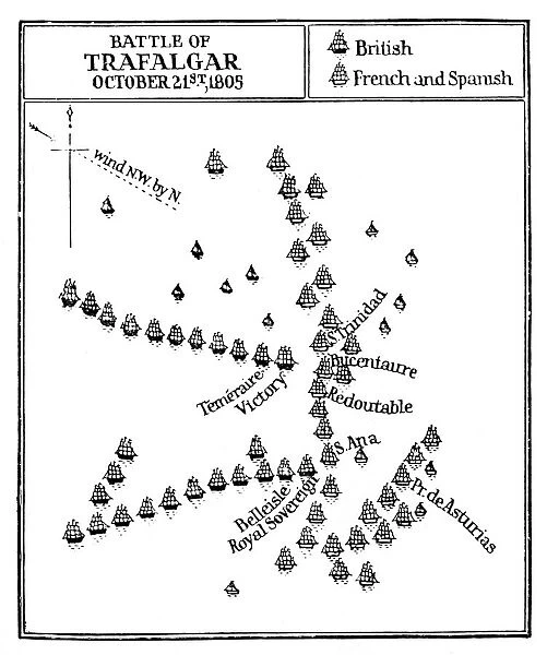 Battle of Trafalgar, 1805