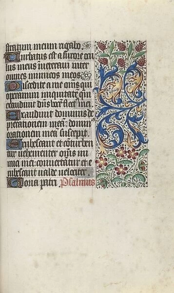 Book of Hours (Use of Rouen): fol. 81r, c. 1470. Creator: Master of the Geneva Latini (French