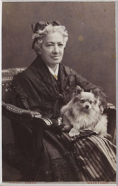 Elizaveta Vasilyevna Salias De Tournemire (1815-1892), nee Sukhovo-Kobylina, 1891