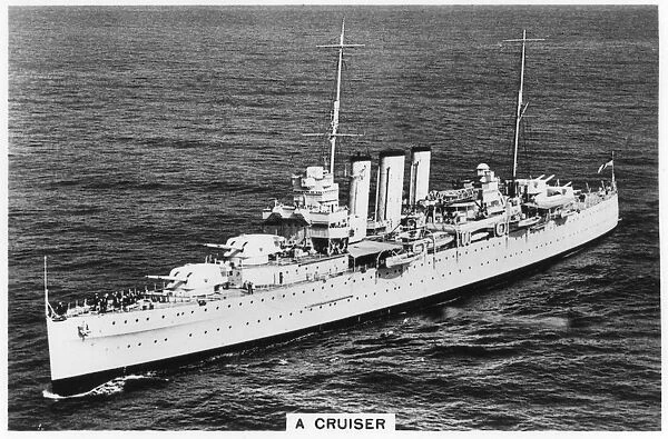Heavy cruiser HMS Devonshire, 1937