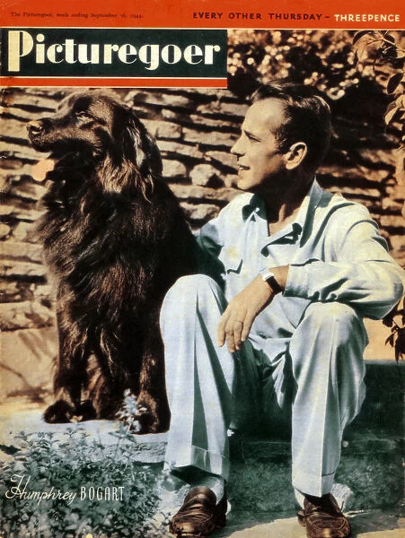 Humphrey Bogart (1899-1957), American actor, 1944
