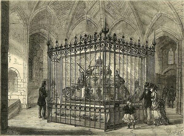 The Jewel Room at the Tower, c1872. Creator: Unknown
