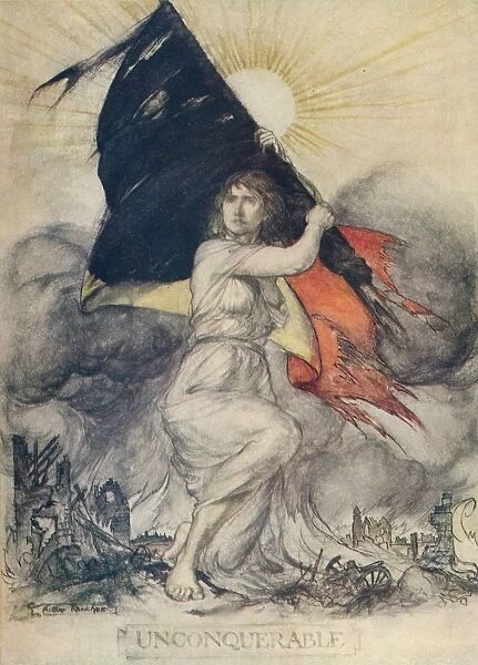 Unconquerable, c1914, (1914). Artist: Arthur Rackham