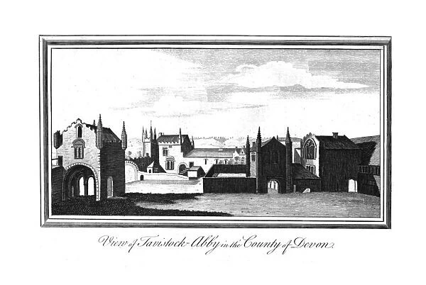 View of Tavistock-Abby in the County of Devon, late 18th-early 19th century
