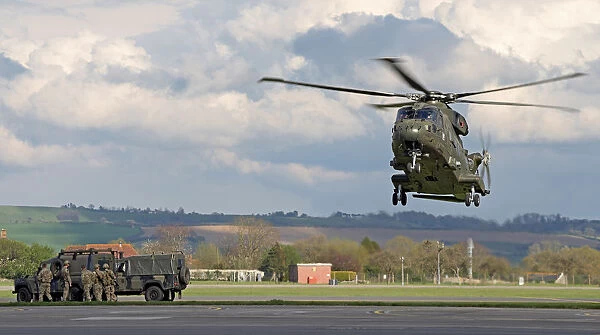 846 Naval Air Squadron Conducts Demo Roles