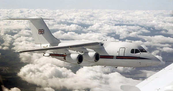 BAe146 aircraft from A Flight of 32 (The Royal) Squadron