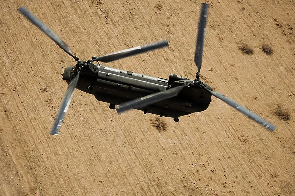 Chinook in North African Exercise