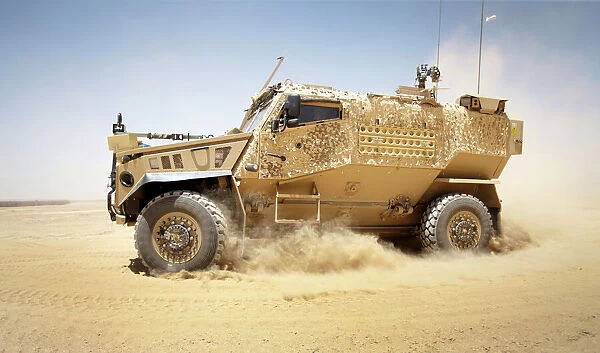 Foxhound Light Protected Patrol Vehicle in Afghanistan