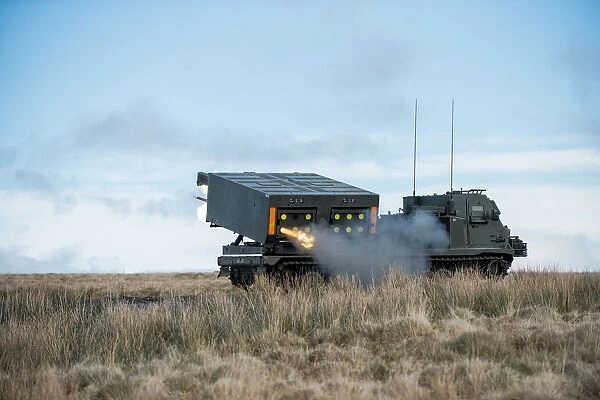 Gunners on Target for Exercise Steel Sabre in Northumberland
