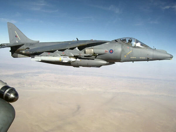 Harrier GR9 with Paveway IV