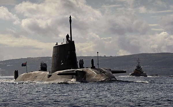 HMS Ambush Arriving at HMNB Clyde