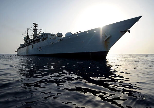 HMS Cornwall Hands To Bathe