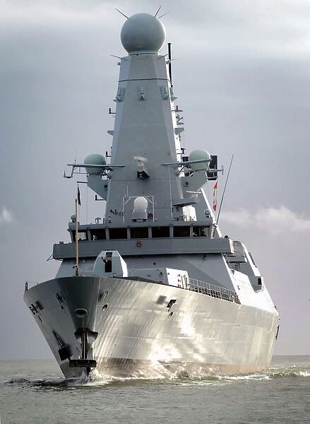 HMS Dauntless Arrives in Porstmouth