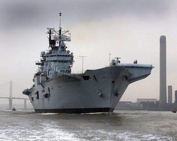HMS Illustrious Visits London