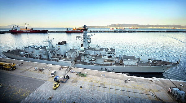 HMS Westminster at Gibraltar